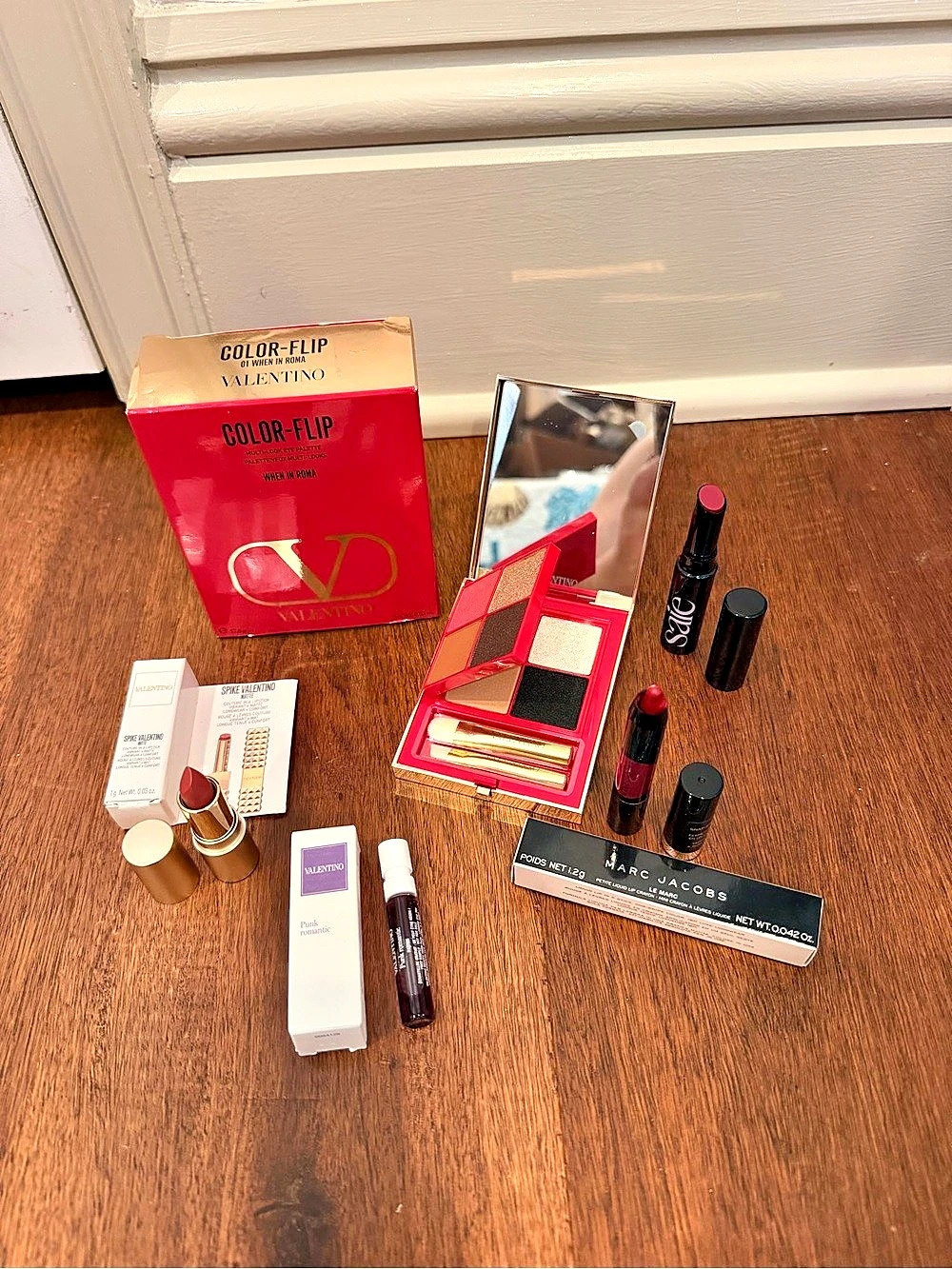 Valentino Color Flip Makeup Palette,saie lip, Valentino lip, Marc Jacob’s lip